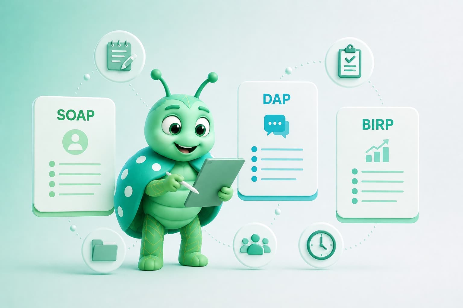 SOAP, DAP ve BIRP Notları: Hangi Şablonu Ne Zaman Kullanmalı?