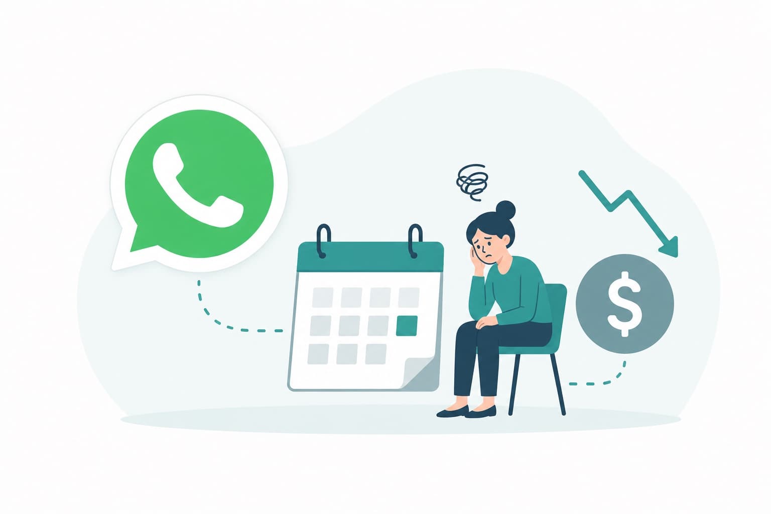Die 7 Versteckten Kosten der Terminverwaltung per WhatsApp