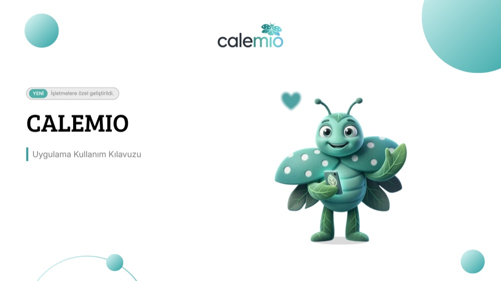 Calemio App-Leitfaden — 1/4